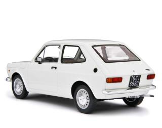 Fiat 127 1° Serie 1972 3 Porte Bianco Laudoracing 1:18 Resinemodell (Türen, Motorhaube... nicht zu öffnen!)